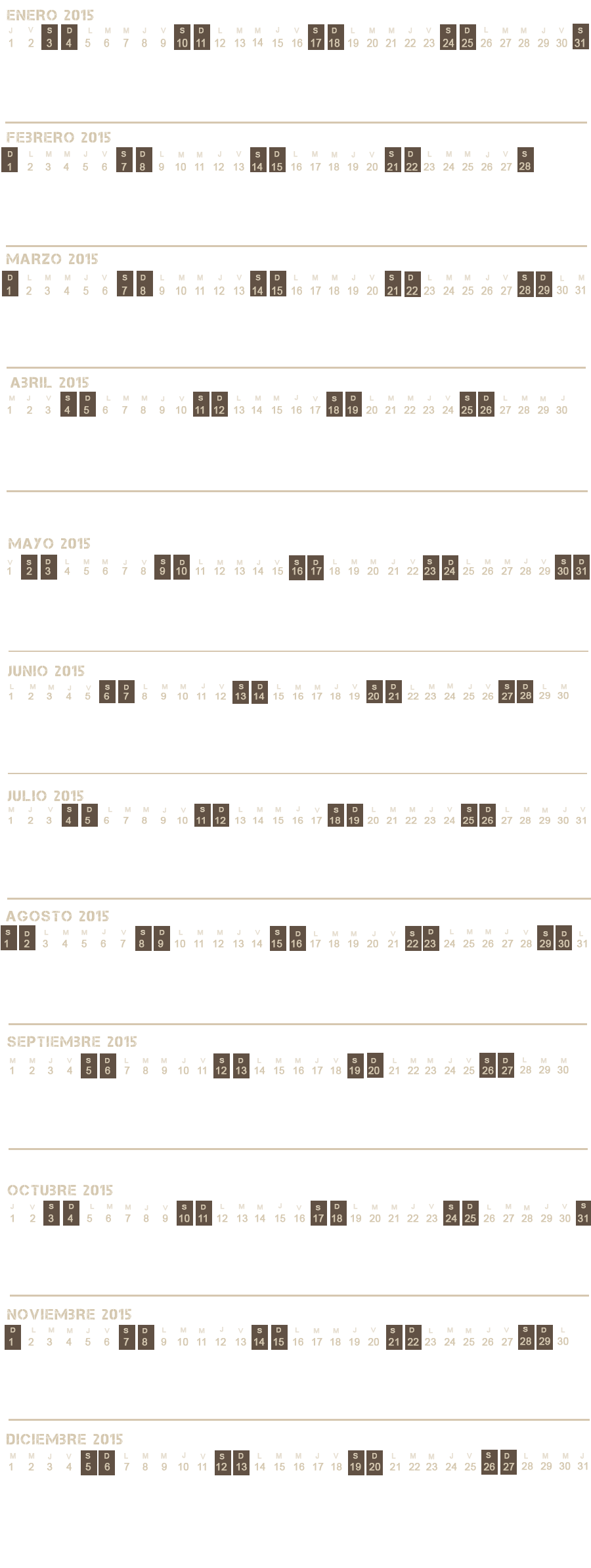 calendario